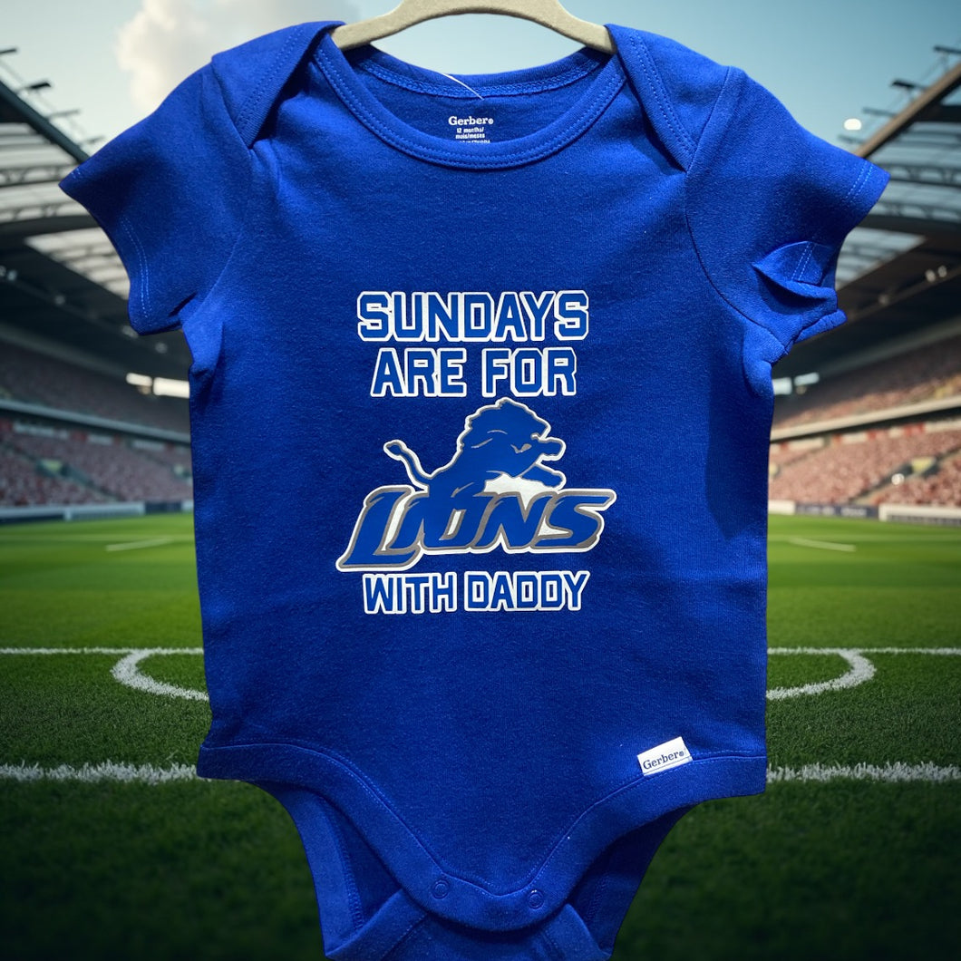 Detroit Lions Baby/Toddler Shirt