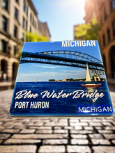 Load image into Gallery viewer, Blue Water Bridge Port Huron Coaster
