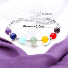 Load image into Gallery viewer, Chakra Beaded Bracelet
