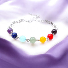 Load image into Gallery viewer, Chakra Beaded Bracelet
