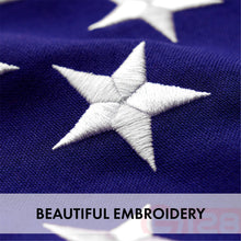 Load image into Gallery viewer, American Flag 3x5 Ft Embroidered Spun 220GSM Polyester
