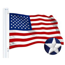 Load image into Gallery viewer, American Flag 3x5 Ft Embroidered Spun 220GSM Polyester
