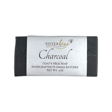 Load image into Gallery viewer, Travel Size Charcoal Goat&#39;s Milk Soap
