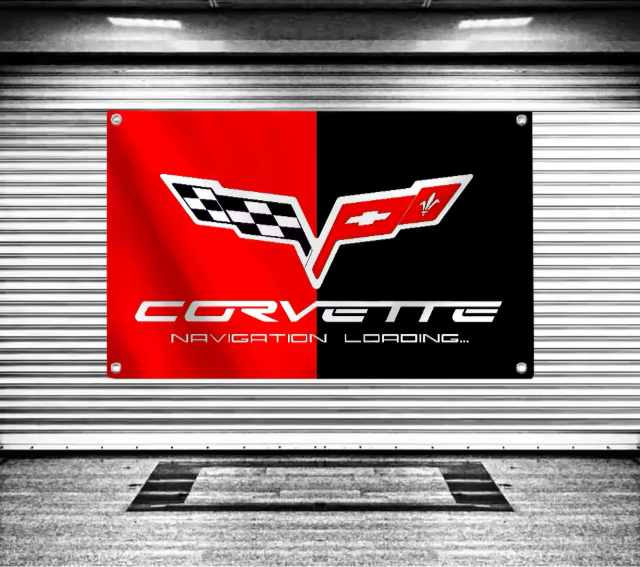 Corvette Hanging Banner