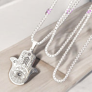 Hamsa Hand Necklace