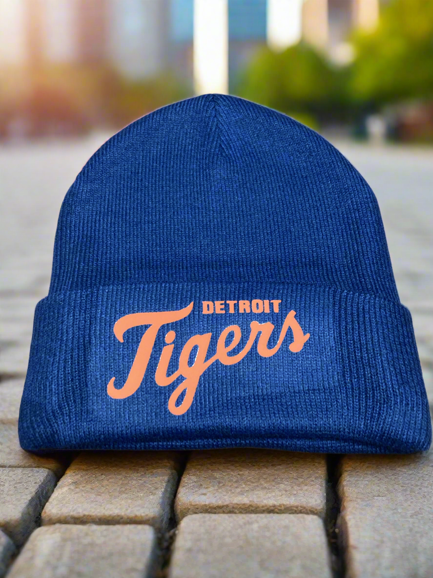 Detroit Tigers Beanie Hat