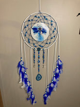 Load image into Gallery viewer, Dreamcatcher Dragonfly White
