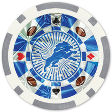 Load image into Gallery viewer, Detroit Lions 20 Piece Poker Chips
