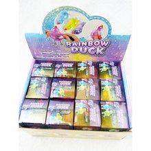 Load image into Gallery viewer, Rainbow Duck Squishy

