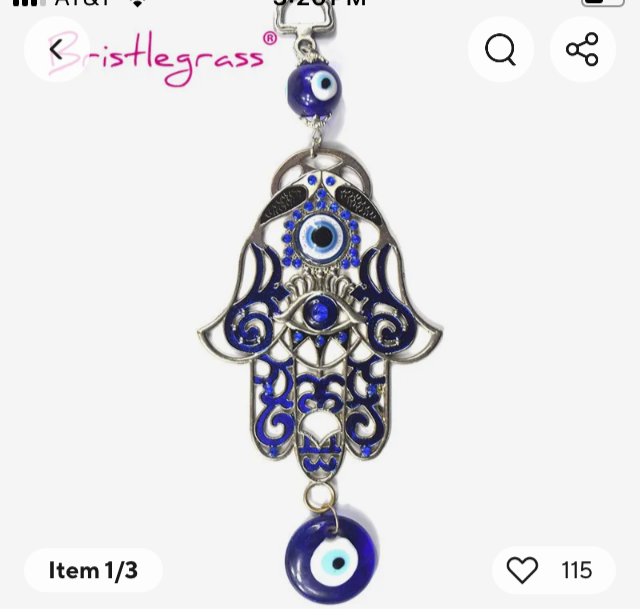 Eye of Protection Suncatcher