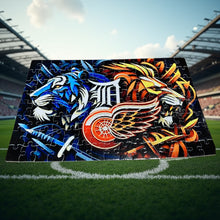 Load image into Gallery viewer, Lions/Tigers/Wings Puzzle
