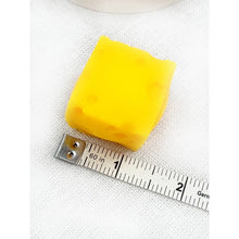 Load image into Gallery viewer, Mini Cube Cheese Squishy Toy
