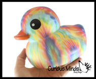 Jumbo Tie Dye Rubber Duck