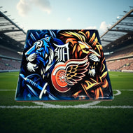 Lions/Tigers/Wings Coaster/Tile