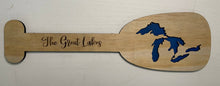 Load image into Gallery viewer, Wooden 2D Lake Oar Home Decor The Great Lakes Series
