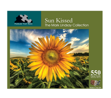 Load image into Gallery viewer, Sun Kissed, Sunflower 550-Piece Puzzle
