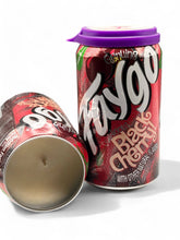 Load image into Gallery viewer, Faygo Black Cherry Pop Soy Candle
