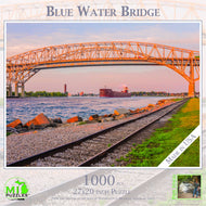 Blue Water Bridge - 1000 Piece Michigan and Canada Puzzle