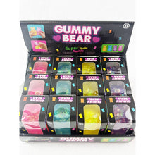 Load image into Gallery viewer, Glittered Gummy Bear Squishy
