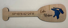 Load image into Gallery viewer, Wooden 2D Lake Oar Home Decor The Great Lakes Series
