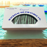 Mackinac Island Dark Chocolate Mint Fudge