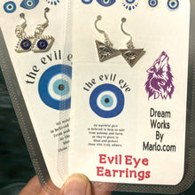 Load image into Gallery viewer, Evil Eye Earrings
