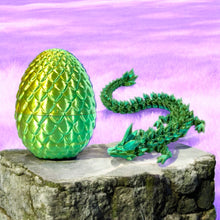 Load image into Gallery viewer, 3D Printed Dragon &amp; Egg Fidget Toy
