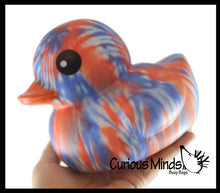 Load image into Gallery viewer, Jumbo Tie Dye Rubber Duck
