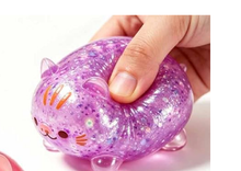 Load image into Gallery viewer, SMALL GLITTER SUGAR CAT SQUISHY
