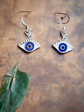 Load image into Gallery viewer, Evil Eye Earrings
