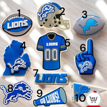 Load image into Gallery viewer, Detroit Lions Croc Charm
