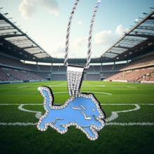 Load image into Gallery viewer, Detroit Lions Necklace
