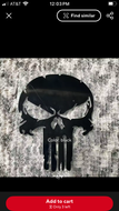 Skull Car Decal