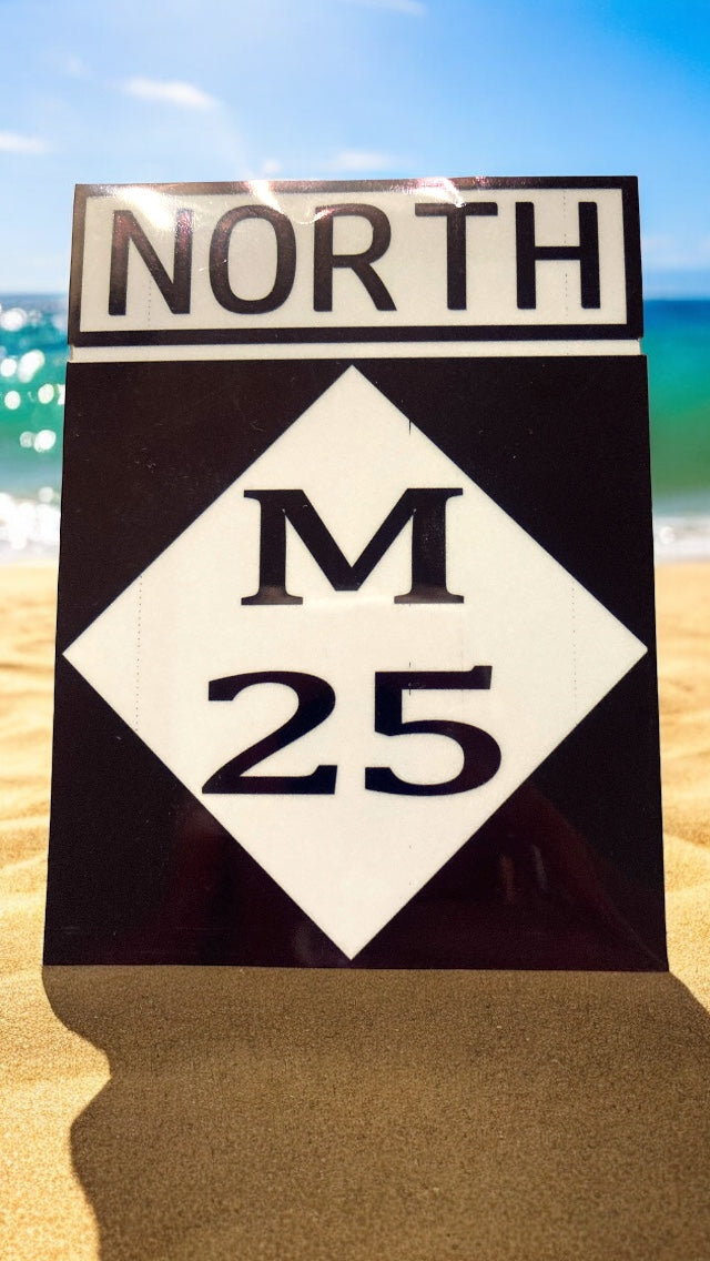 Michigan North M25 Sticker