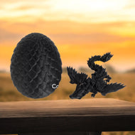 3D Printed Dragon & Egg SM