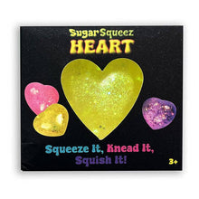 Load image into Gallery viewer, SugarSqueez Glitter Heart Maltose Fidget Stress Ball
