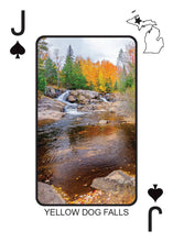 Load image into Gallery viewer, WATERFALLS OF MICHIGAN - Playing Cards - Euchre Friendly
