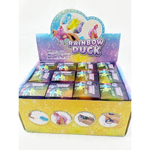 Load image into Gallery viewer, Rainbow Duck Squishy
