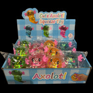 Sugar Squeeze Glitter Axolotl Toy | A055