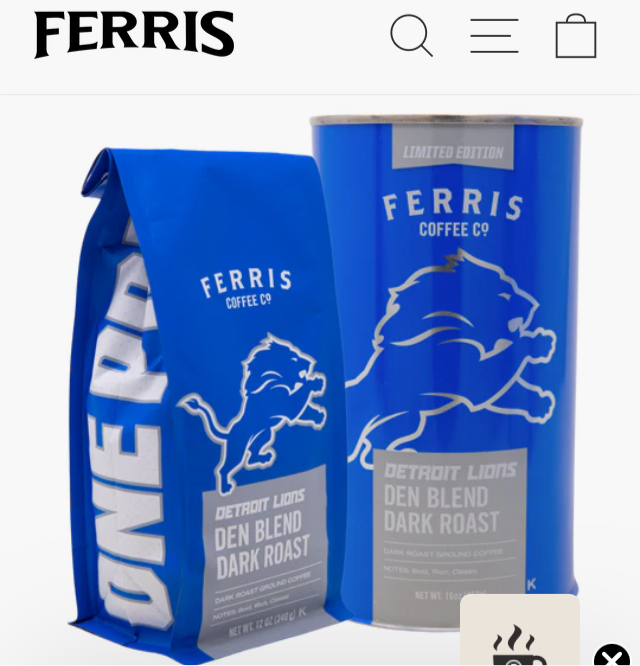 Detroit Lions Den Blend Dark Roast