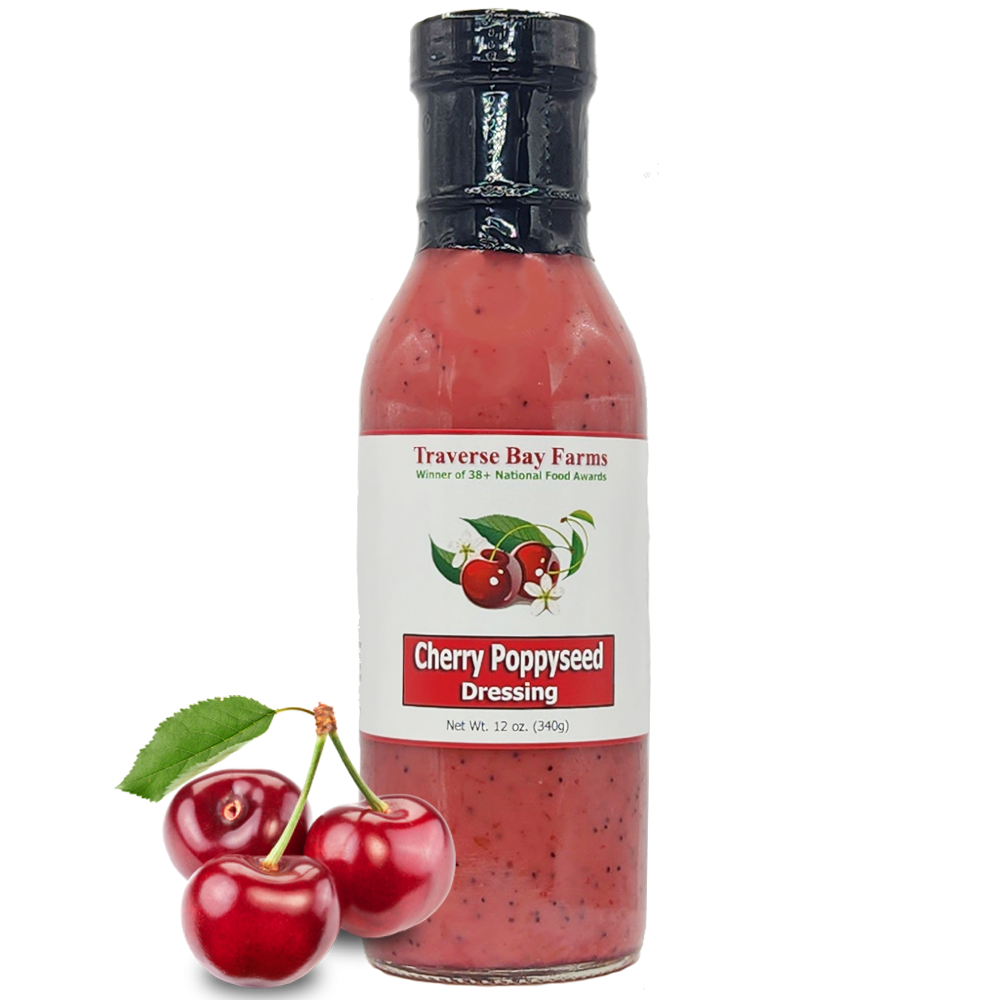 Cherry Poppyseed Salad Dressing, 12 oz.