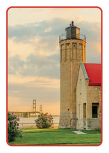 Load image into Gallery viewer, LIGHTHOUSES OF MICHIGAN - Playing Cards - Euchre Friendly
