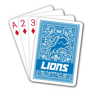 NFL Detroit Lions Playing Cards