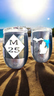 Michigan Highway M25 Tumbler