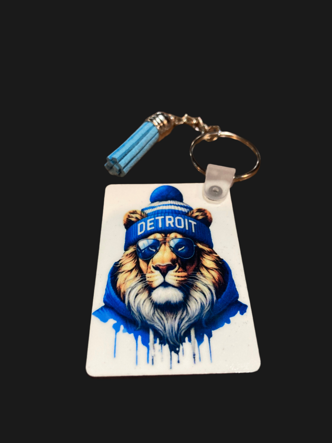 Detroit Lions Keychain