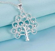 Sterling Silver 925 Tree of Life Necklace