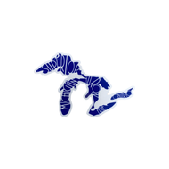 Michigan Great Lake Names- Decal