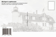 Load image into Gallery viewer, LEAVE A NIGHT LIGHT ON - 4"x6" Michigan Postcard

