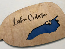 Load image into Gallery viewer, Wooden 2D Lake Oar Home Decor The Great Lakes Series
