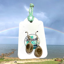 Load image into Gallery viewer, Lake Huron Michigan Petoskey Stone Earrings
